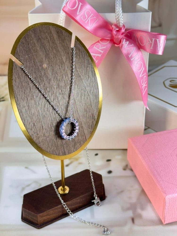 عقد سواروفسكي الدائري الكلاسيكي